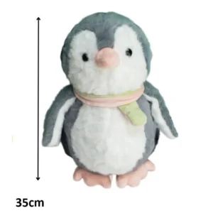Scarf Penguin Plush Figure | Fluffy & Soft Stuffed Animal Penguin Plush Toy For Kids - 35 CM - Image 1
