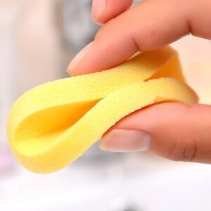 (12 Pcs)Compressed Facial Sponge Face Cleansing Sponge (random color) - Image 1