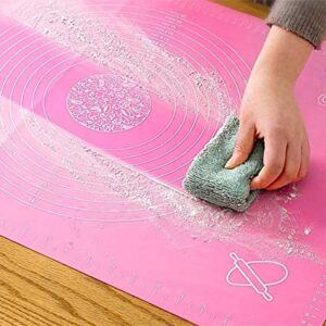 Silicone Baking Mat With Measurements Heat Resistant Cookie Sheet Oven Liner (Random color) - Image 4