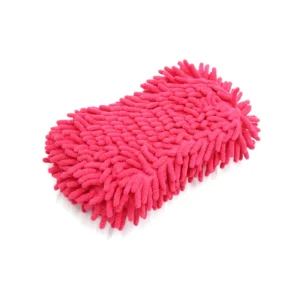 Microfiber Sponge Pad with Grip Handle Multipurpose Microfibre Wash & Dry Cleaning Sponge, 1 Piece - Random Color - Image 4