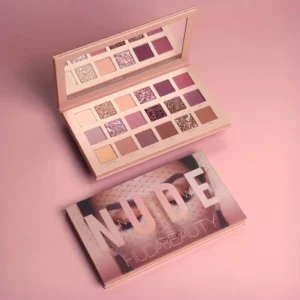 HUDA Beauty Nude Eyeshadow Palette (18 Colors Eyeshadow Palette) - Image 3