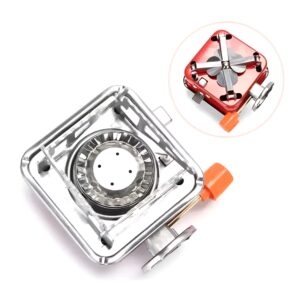 Camping Stoves Folding Outdoor Gas Stove Card Type Palm Square furnace - Image 4