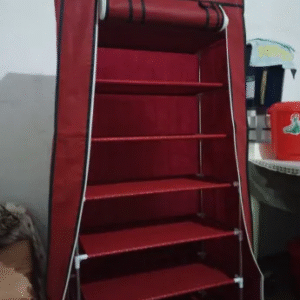 8 Layer Portable Dustproof Shoe Rack Non-woven Shoe Rack Storage Bag Closet Household Shoe Storage Rack Storage Cabinet (Random Color) - Image 5