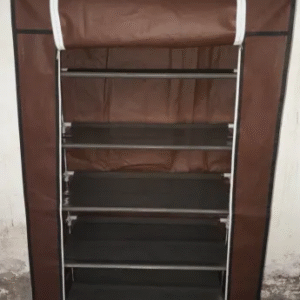 9 Layer Portable Dustproof Shoe Rack Non-woven Shoe Rack Storage Bag Closet Household Shoe Storage Rack Storage Cabinet (Random Color) - Image 5