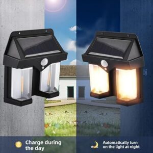 Deal pack of 2 - Solar Wall Lamp and Hand Pull Food Vegetable Chopper (Random color) - Image 4