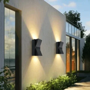 K Shaped Double Led Two Side Waterproof LED Outdoor Light | Wall Lamp for Outdoor and Indoor | Best For Home & Garden - 10 W - Image 3