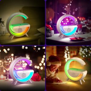 G Shaped RGB Light Table Lamp With Wireless Charger BT2301 - Image 3