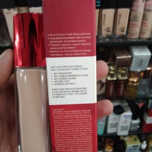 Emelie Cosmetics Infallible 24H Fresh Wear Foundation ? Natural Matte Finish, Long-Lasting, Waterproof, Sweat & Heat Proof with SPF 25 - Image 4