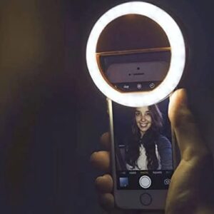 Portable Led Ring Selfie Light Smartphones Tablets Enhancing Ring Light For Photography - Image 3