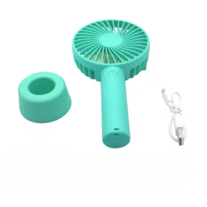 USB Mini Fan Portable Handheld Rechargeable | Handy Cooling Fan for Outdoor Summer Fan (Random colors) - Image 2