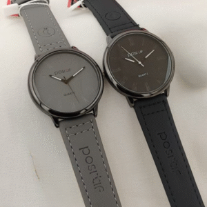 Positif Watch Leather Strap Without Box ( random color ) - Image 5