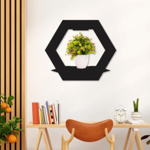 Wall shelf decorations Wall hanging Wall Decor Art for bedroom I DIY Design Decoration Piece for Home Decor I Home Furniture l Home & Living Wall Decor Styles 4 Pcs Set - Image 1