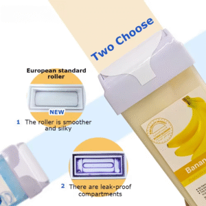 Refill Wax for Women, Roll On Wax Refill for Hair Areas of the Body, Roller Waxing Hair Removal Depilatory Refill Wax with different flavour (1 Pc) (Random Flavors) - Image 5
