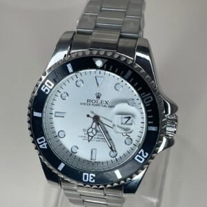 Rolex Men's Formal Quartz Wrist Watch with Stainless Steel Strap ( With Random Box ) - Image 2