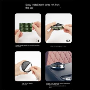 2 in 1 Dashboard Car Phone Holder with Navigation Bracket - 360? Rotation Phone Bracket For Car Use - Random Color - Image 4