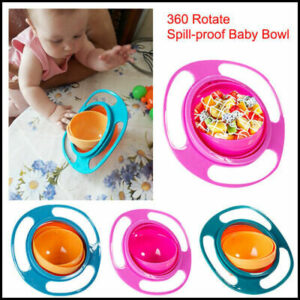 360 degree Gyro Bowl for feeding Baby Kids (random color) - Image 3