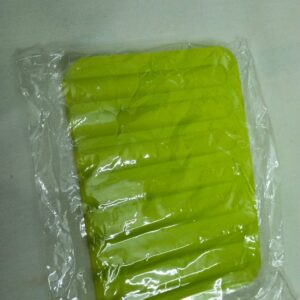 Silicone soap dish Drainer Tray (Green) - Image 1