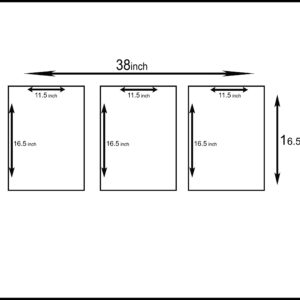 Set Of 3 Islamic Wall Art Allah, Muhammad and Ayat-ul-kursi Large Size - Image 3