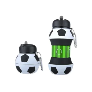 Collapsible Kid's Water Bottle with Basketball Design ? Leak-Proof, BPA-Free, Food Grade Silicone(random color) - Image 5
