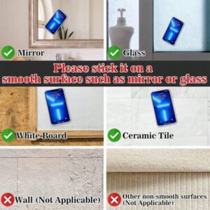 1 Pc Mobile Phone Silicone Suction Cup Square Mobile Phone Single-Sided Case Anti-Slip Holder Mount Suction (random color) - Image 1