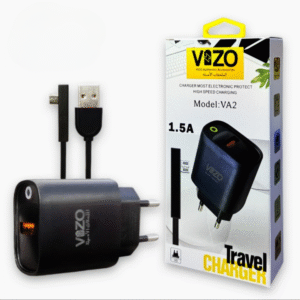 Va2 ? Compact Micro USB Charger (Black) | Best Quality Charger - Vizo VA2 Charger - Vizo VA2 Micro USB Charger - Android Charger - Mobile Phone Charger - Image 5