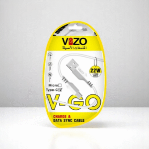 Vizo V-Go 22W Fast Charging Type-C Data Cable | Best Quality Type Fast Charging Cable | 22W Fast Charging Cable | Charging Pin - Charging Lead For Mobile Phone - Image 3