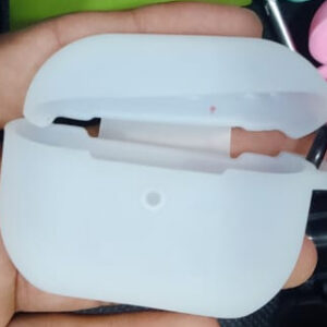 High Quality Soft Silicone Airpod Pro Case With Lock Rid (Random Color) - Image 2