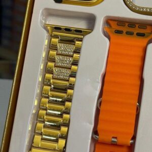 H9 Ultra 2 Smart Watch ? Original Full Display with AirPods 3 Model BT, Watch Cover & Straps (6 in 1 Set) - Image 2