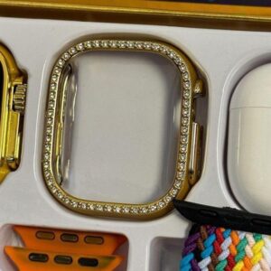 H9 Ultra 2 Smart Watch ? Original Full Display with AirPods 3 Model BT, Watch Cover & Straps (6 in 1 Set) - Image 4