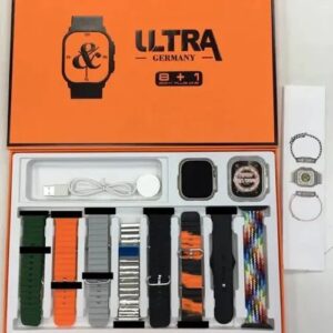 Y80 Ultra 8 in 1 Smart watch ,8 Straps 49MM Big Display  (Random Colour) - Image 4