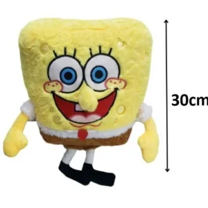 Spongebob Squarepants Soft Toy | Soft Stuffed Sponge Bob Plush Toy Pillow for Kids Boys & Girls - 30 CM - Image 1